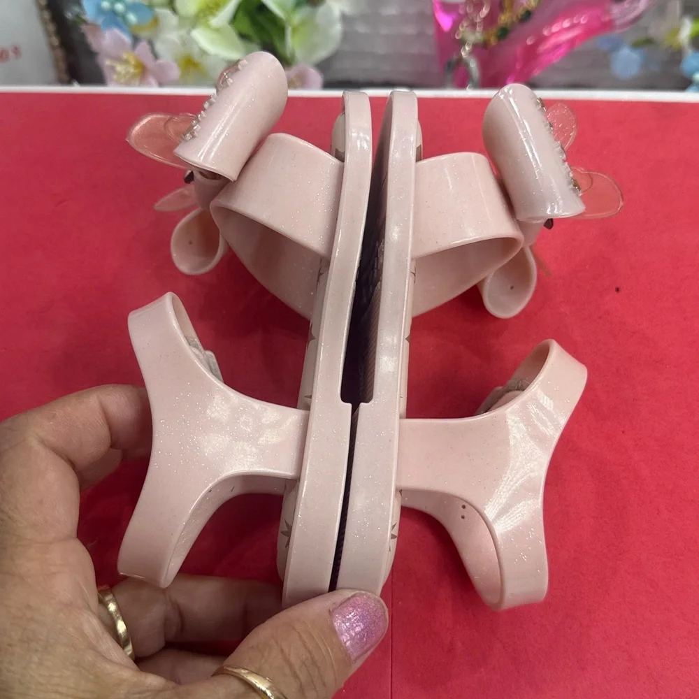 (S4) NW MINI MELISSA Starfish Sea Sandal, baby size 6
